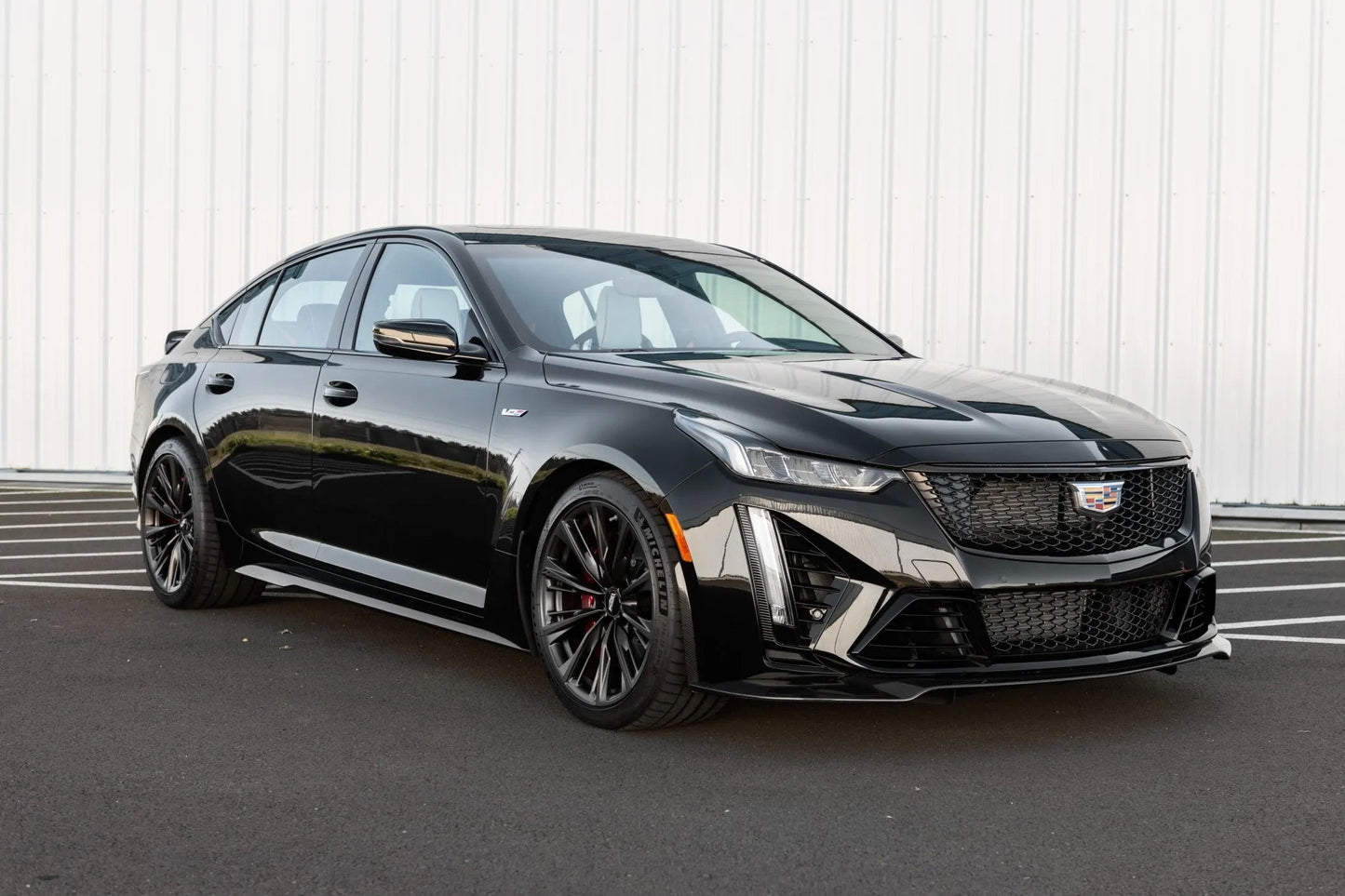 Cadillac BLACKWING V-Series Carbon Fiber License Plate Frames CT5-V CT4-V CT6-V
