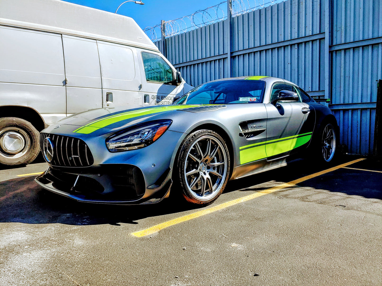 Mercedes Benz AMG Carbon Fiber License Plate Frame