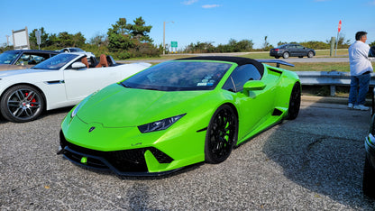 Lamborghini Tricolore Carbon Fiber License Plate Frame