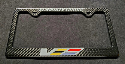 Your Business Logo Custom Carbon Fiber License Plate Frame