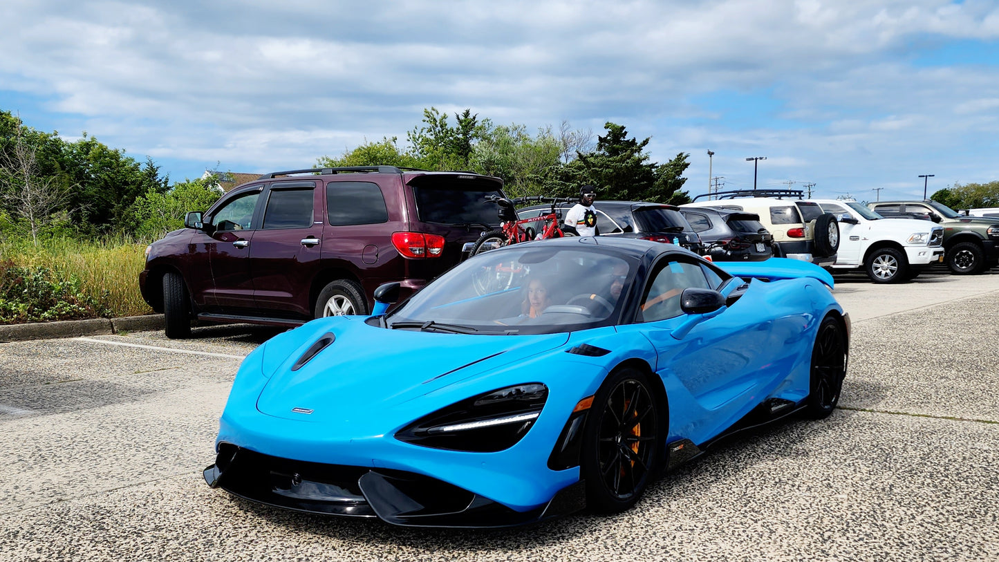 McLaren Carbon Fiber License Plate Frame