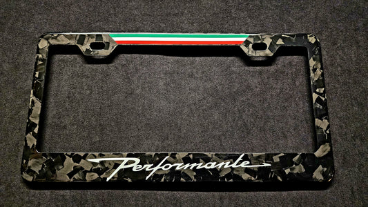 Lamborghini Huracan Performante Forged Carbon Fiber License Plate Frame