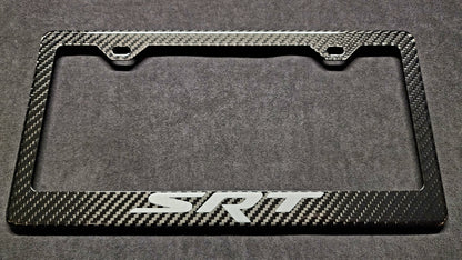 SRT Carbon Fiber License Plate Frame