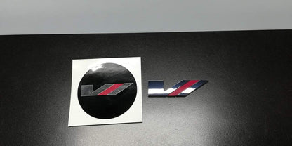 Cadillac CTS V-Sport Wheel Center Cap Overlay Decal 4pc Set