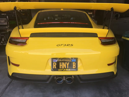 Porsche 911 GT3RS or GT3 (996 997 991) Carbon Fiber License Plate Frame