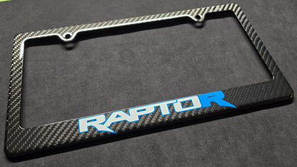 23+ Ford F-150 Raptor R Carbon Fiber License Plate Frame