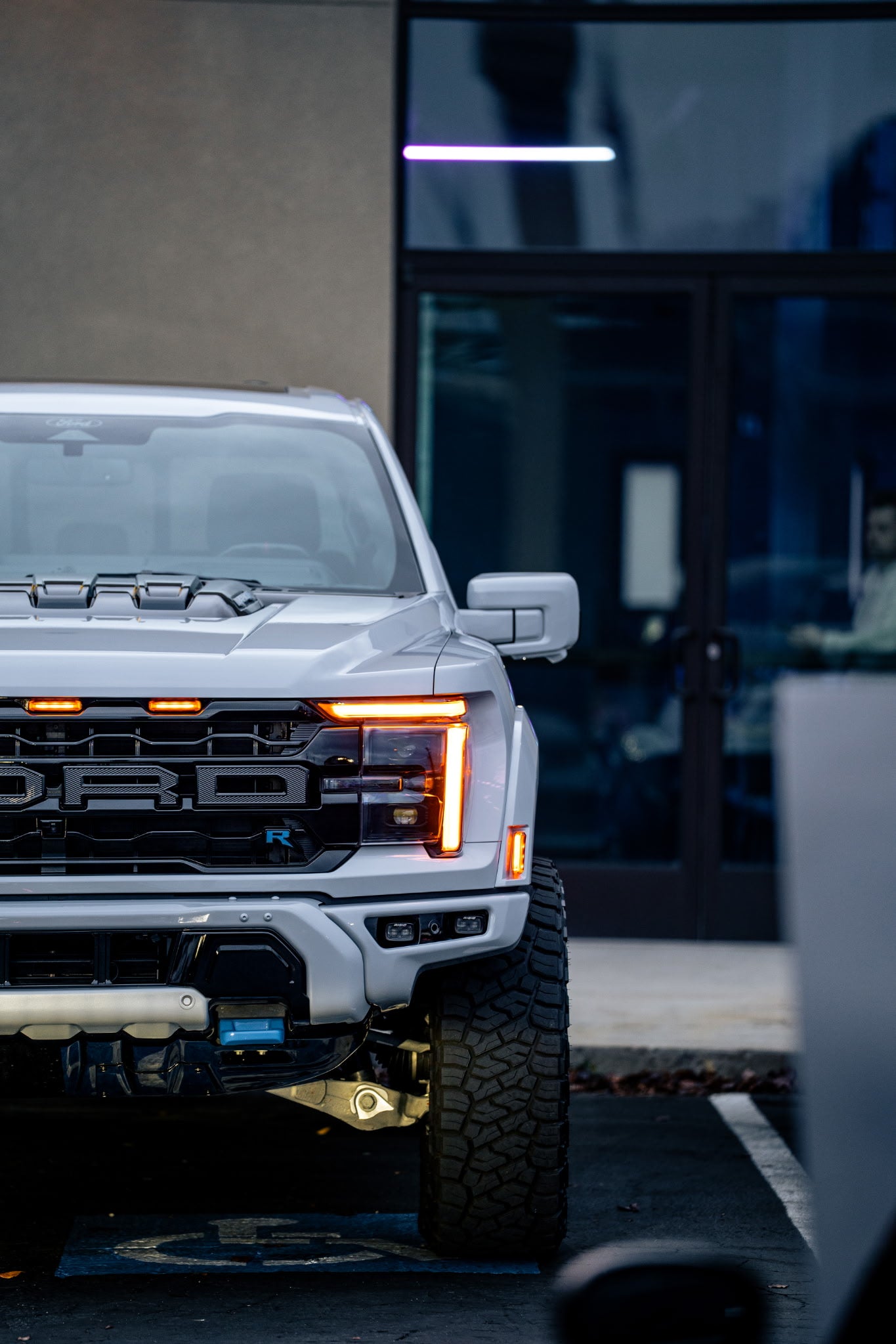 23+ Ford F-150 Raptor R Carbon Fiber License Plate Frame