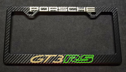 Porsche 911 GT3 RS (992) 2023+ Carbon Fiber License Plate Frame